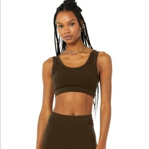 Espresso ALO wellness bra